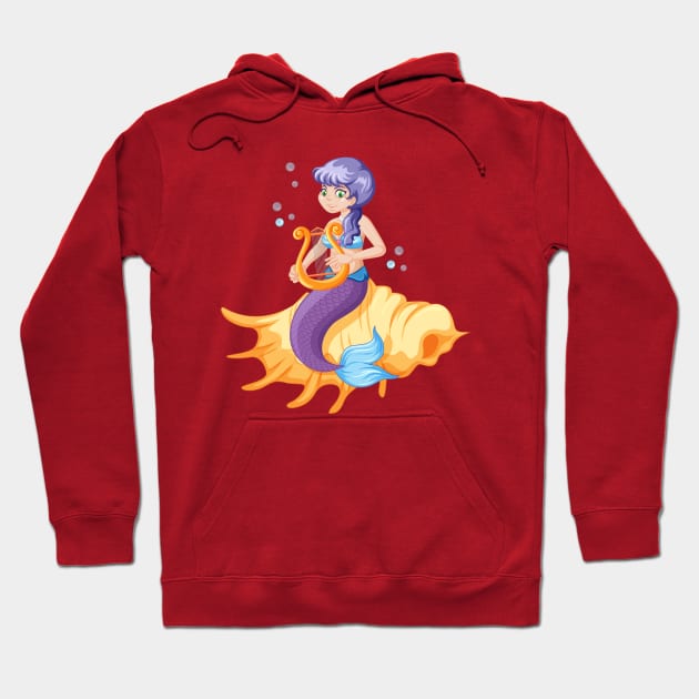 Mermaid Hoodie by Mako Design 